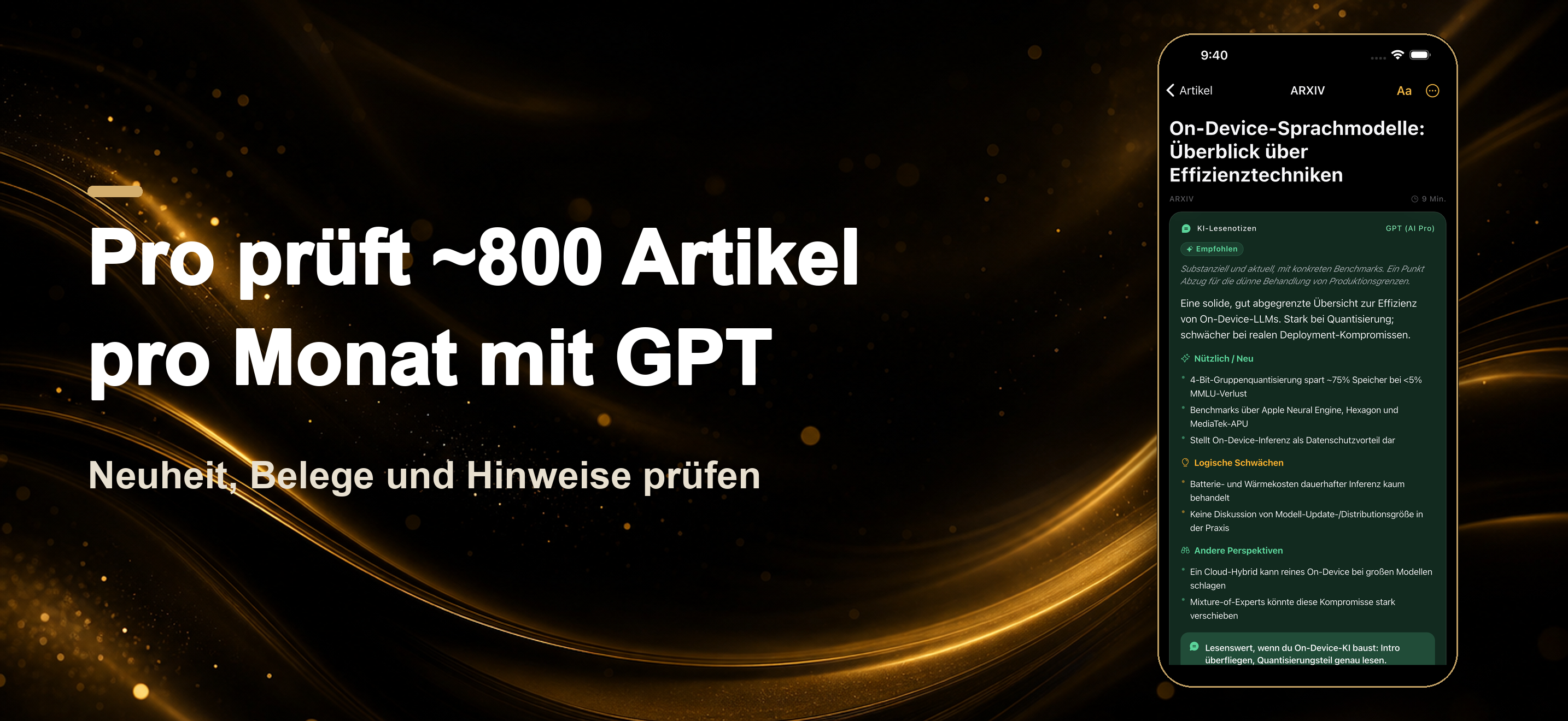 Highlights und Notizen