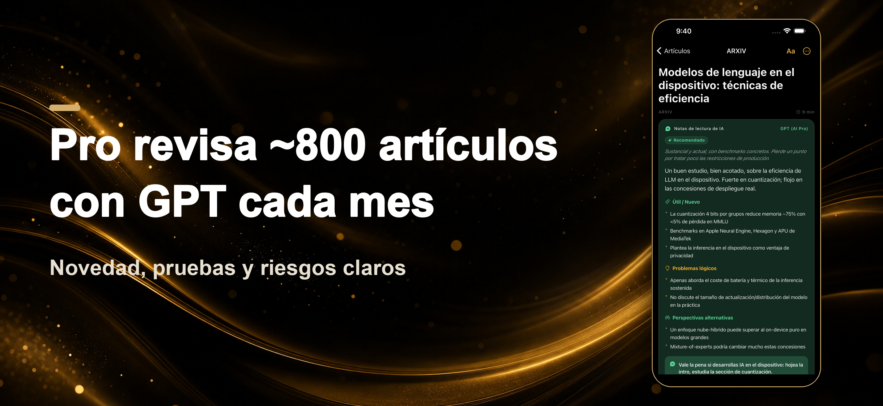 Highlights y notas