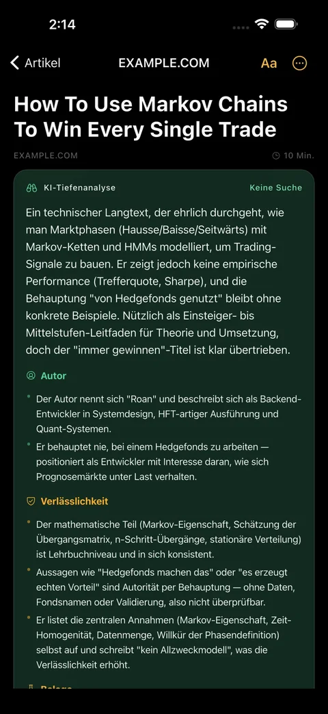 Hetze und Übertreibung abgewertet