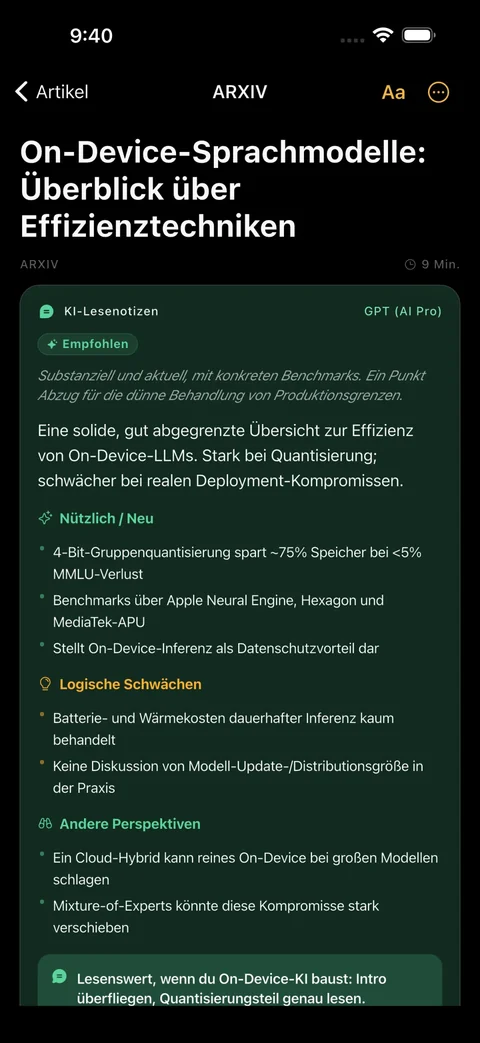GPT-5 Inspect für kritische Lektüre